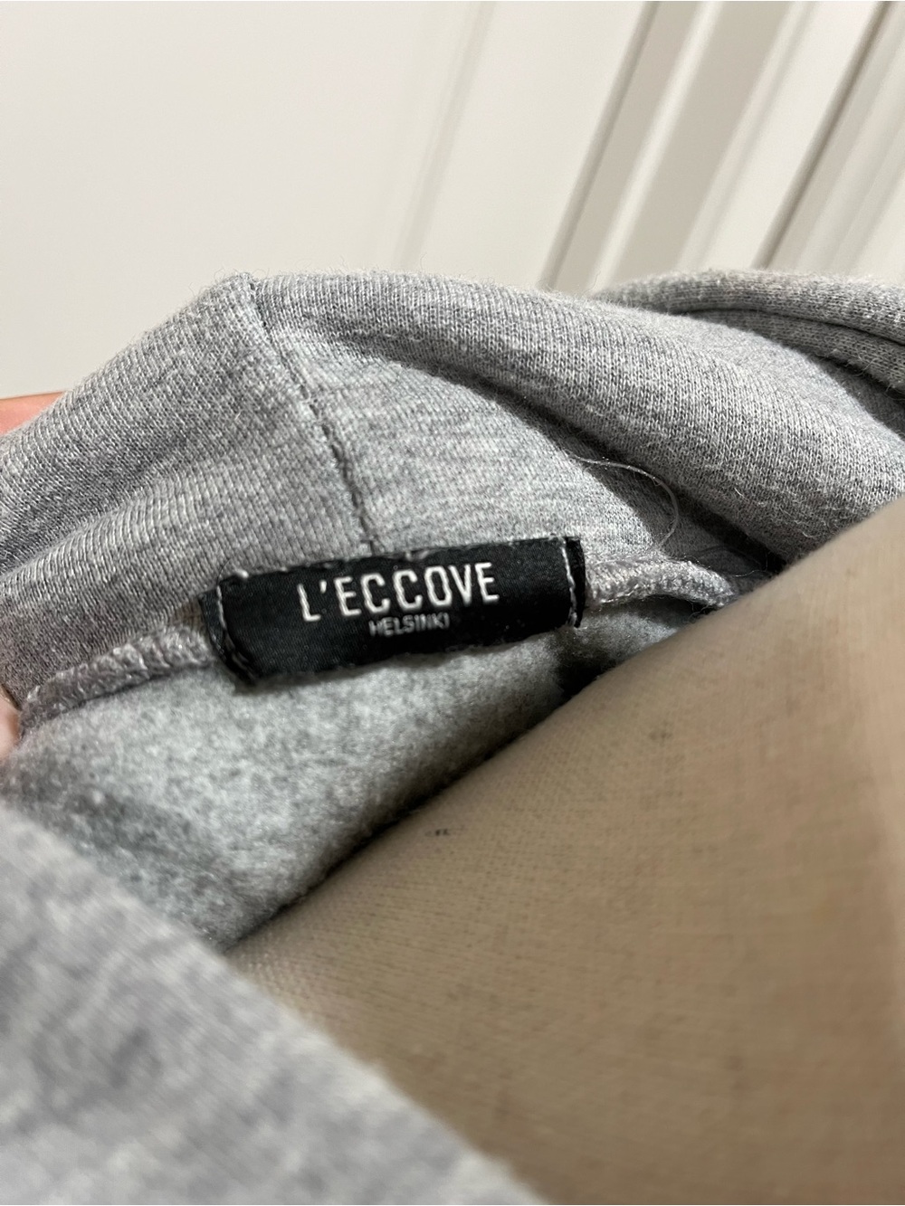 L’Eccove Gray Sweatshirt Dress - Picture 6 of 7